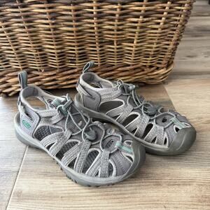 KEEN Whisper Women’s Gray Sandals Size 6 US / 36 EU Water Hiking Outdoor